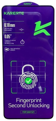 Стекло KARERTE для Samsung Galaxy S23 черный