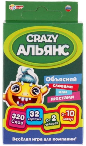Настольная игра Умные игры Crazy Альянс