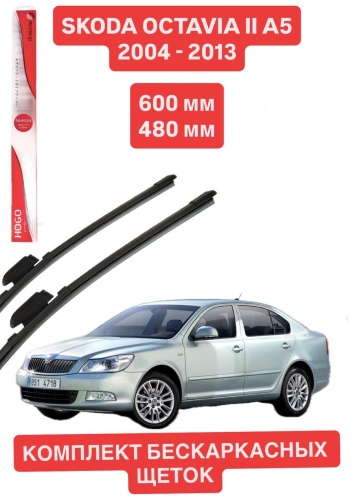 Щетка бескаркасная Mitsuji HOGO 60024 600 мм, 2 шт