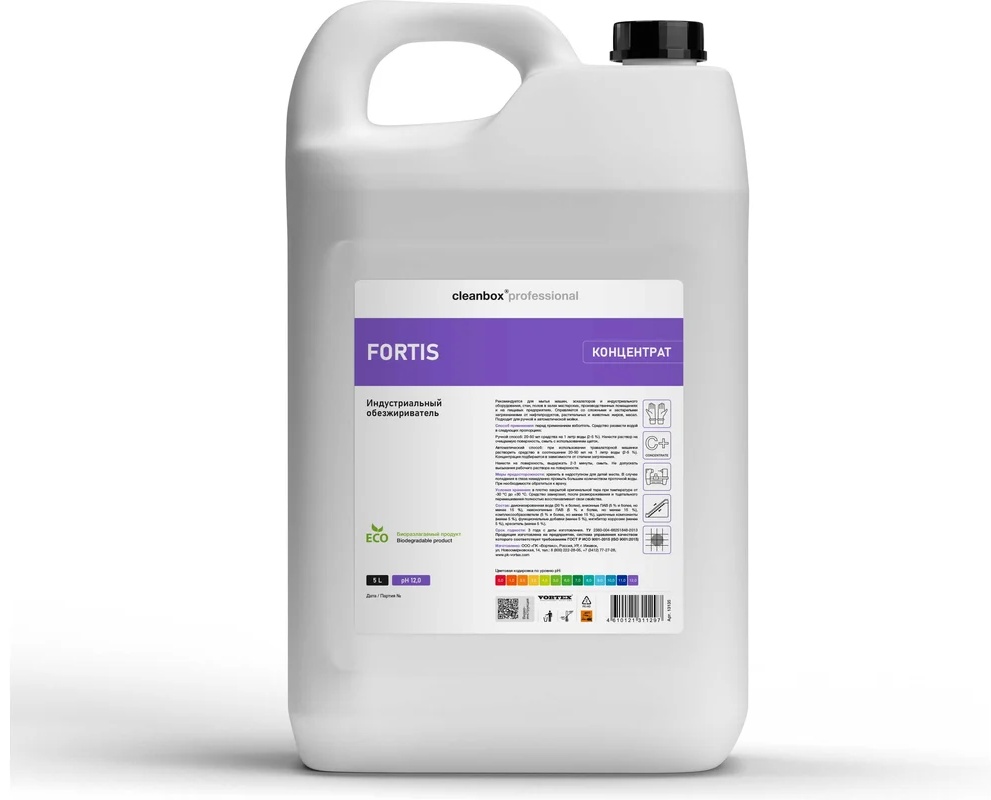 Гель Cleanbox Professional Fortis Индустриальный обезжириватель моющее средство 5000 мл