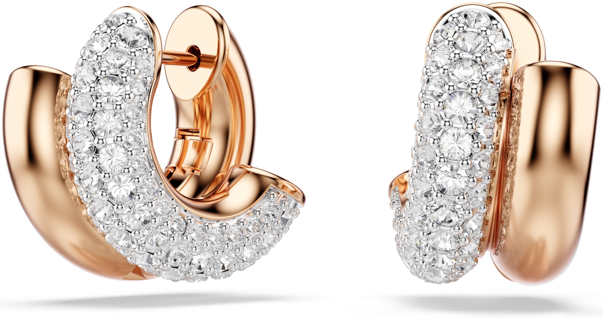 Серьги Swarovski бижутерный сплав, кристаллы Swarovski