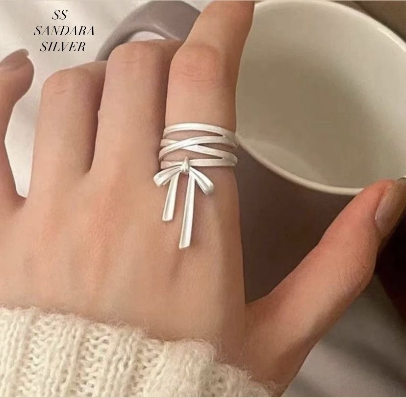 SANDARA silver кольцо «Балерина» сплав покрытый серебром , 17 р , 5,4 гр