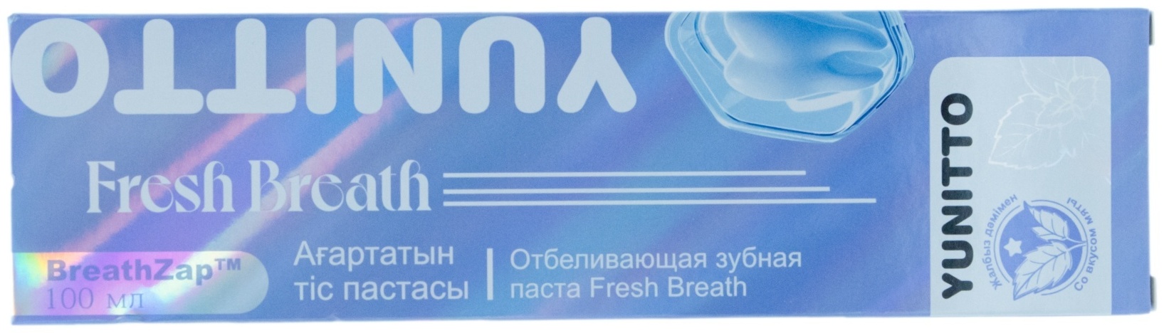 Yunitto зубная паста Fresh Breath белая 100 мл