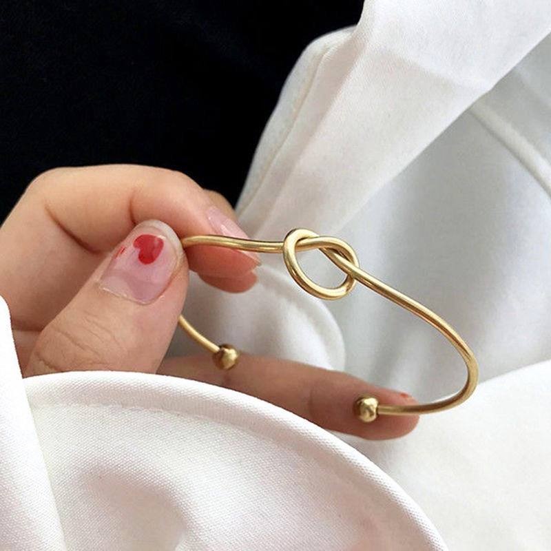 Браслет Billiza Braided bracelet gold длина 17 см бижутерный сплав, без вставок