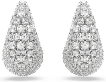 Серьги Swarovski ювелирный сплав, кристаллы Swarovski