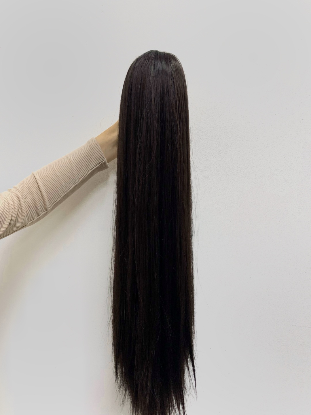 Hair Territory хвост на крабе темный шоколад женский
