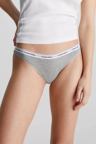 Стринги Calvin Klein серый