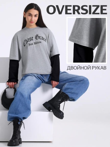 Футболка Апрель черный