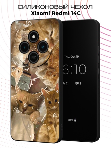 Чехол для POCO Redmi 14C, Poco C75 рисунок