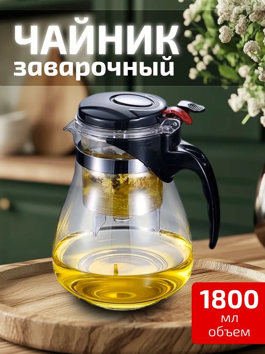 Чайник 583356148 1.8 л, пластик
