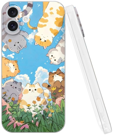Чехол Mcover для Apple iPhone 16 Plus рисунок