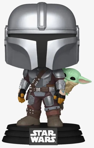 Funko Pop! Star Wars Mandalorian and Grogu Мандалорец и Грогу 818 10 см 1 шт