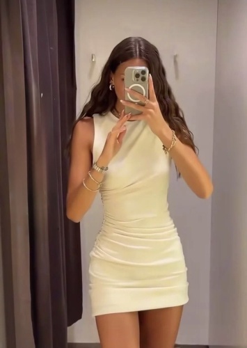 Повседневное платье Sabi Style белый