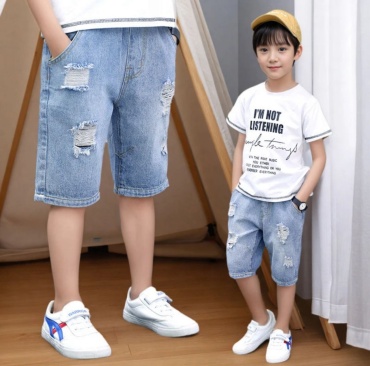Джинсовые шорты FASHION голубой