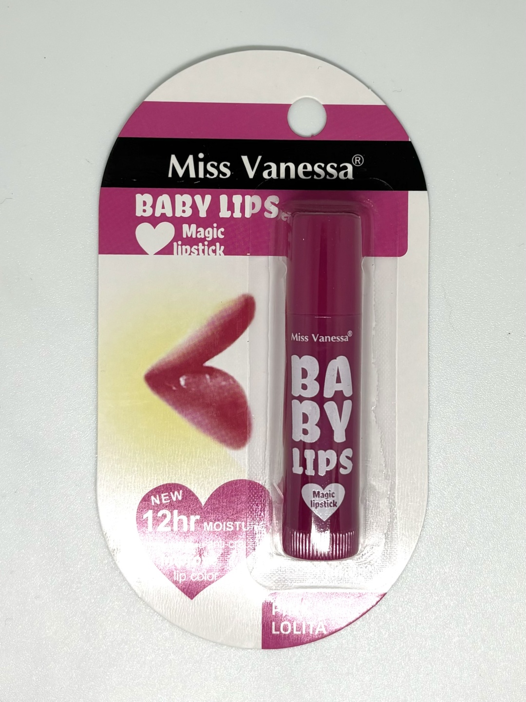 Miss Vanessa бальзам Baby Lips Pink Lolita 4 г