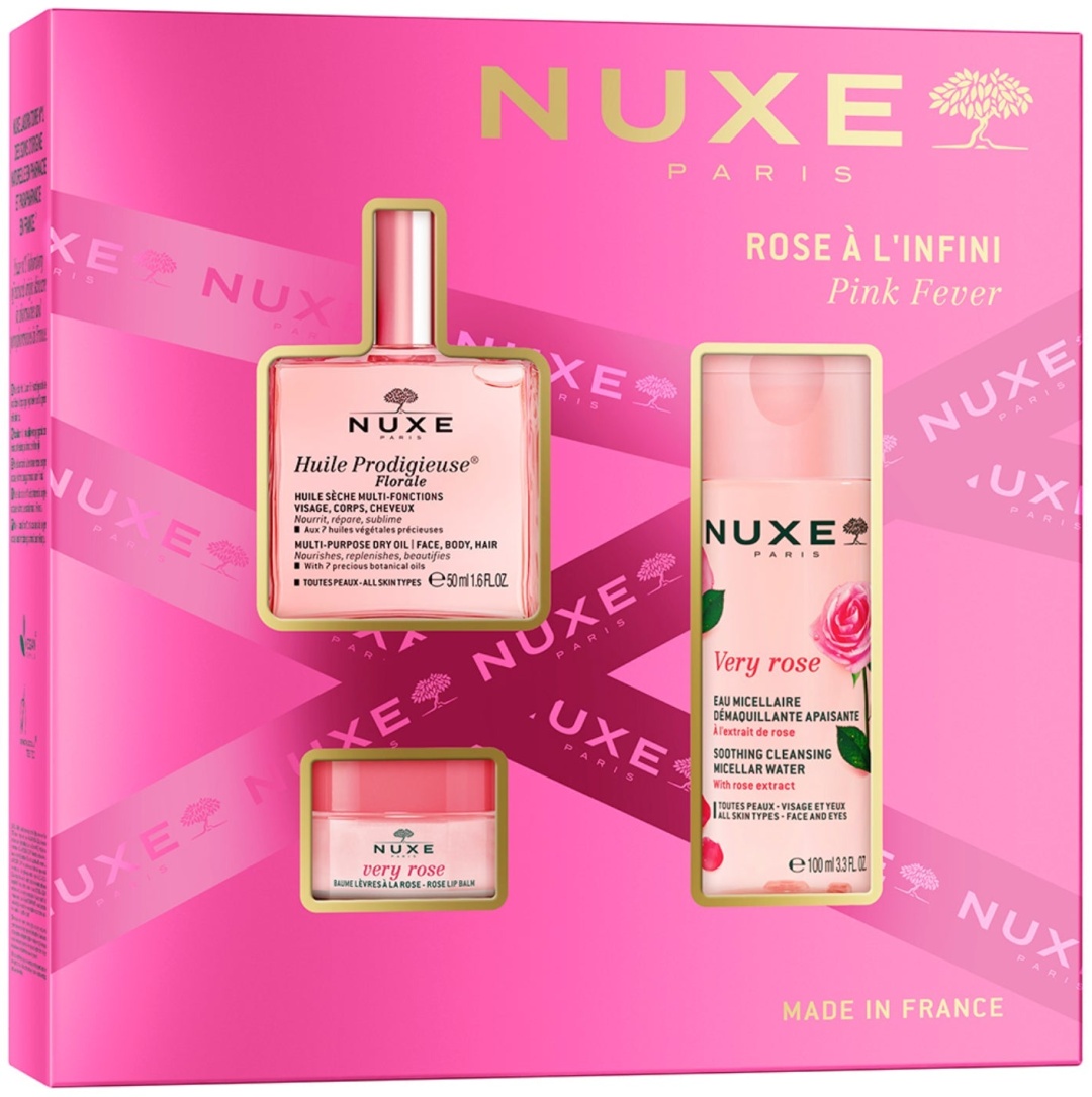Nuxe Pink Fever набор по уходу за лицом и телом для женщин