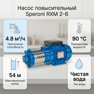 Насос поверхностный напорный, циркуляционный Speroni 102206560