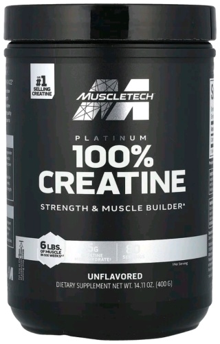 Креатин MuscleTech MuscleTech Platinum 100% Creatine 400 г
