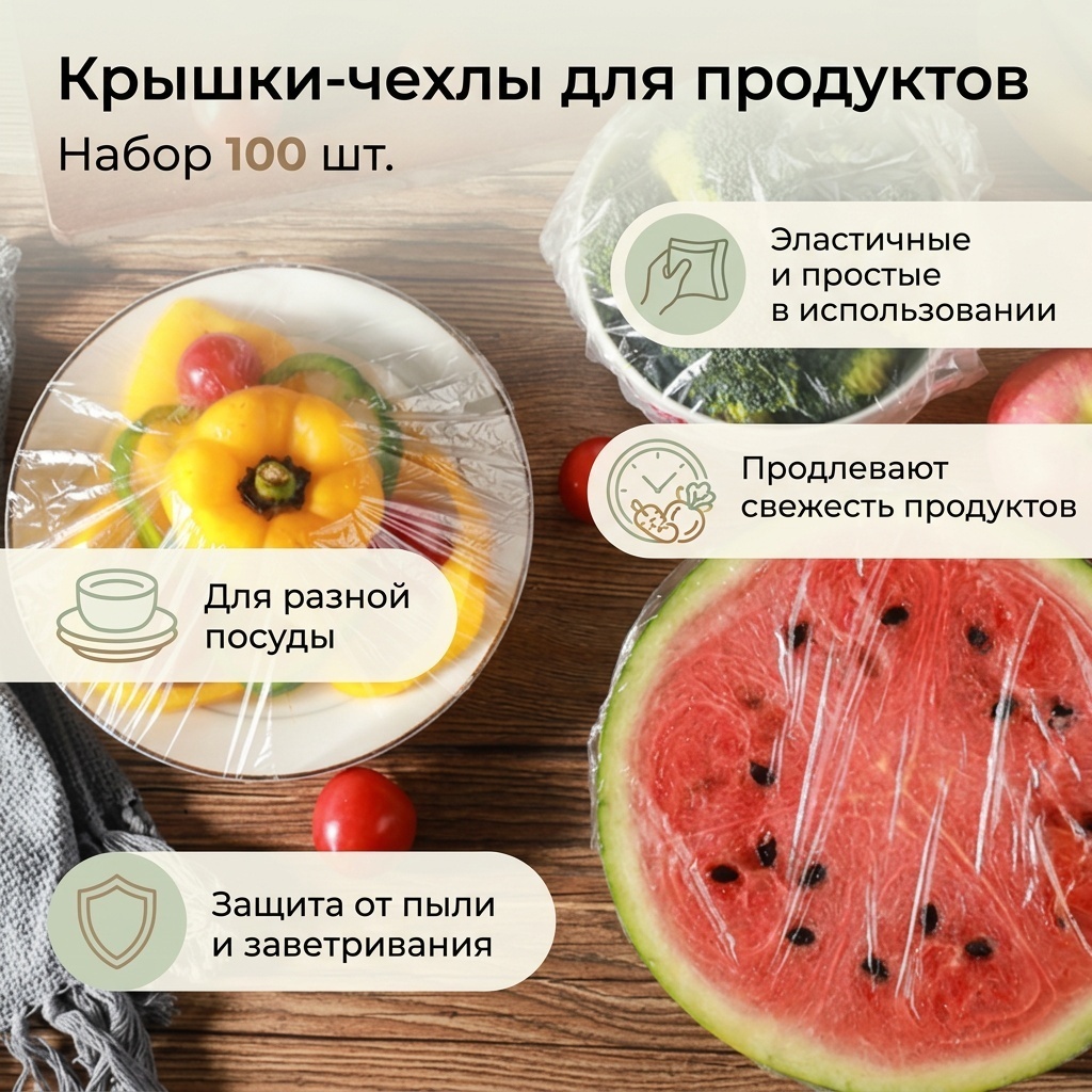 Пакет 233464499 для фруктов и овощей, для хранения продуктов, универсальное