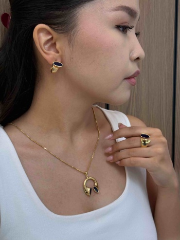 ZOLOTOTREND 356921653 вес 12.83 г золото, оникс