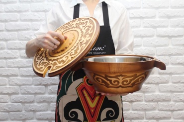 Тегеш Блэк 18х34 см, дерево, 1 шт