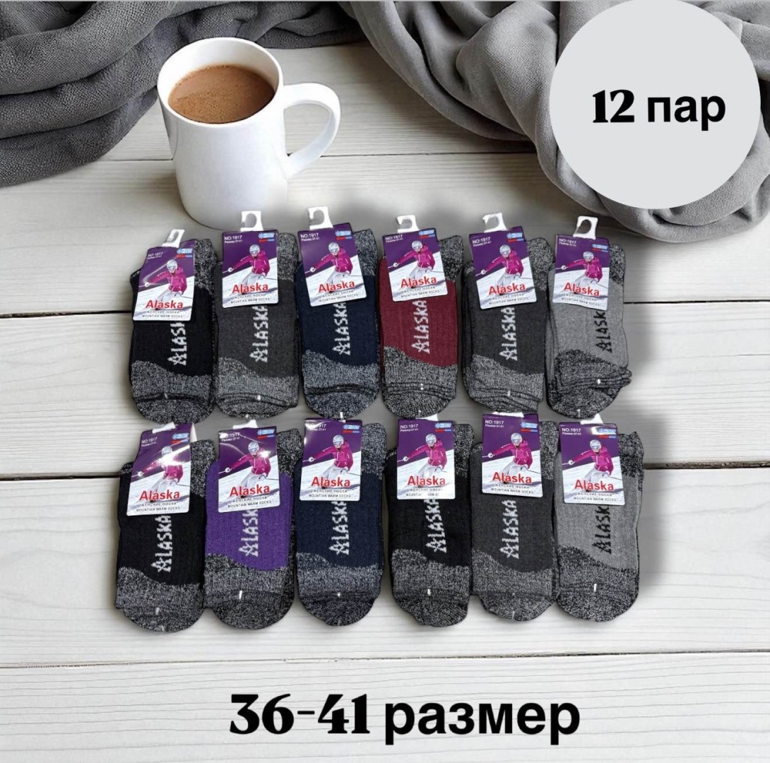 Носки SPEED WIN 12 пар мультиколор 36-41