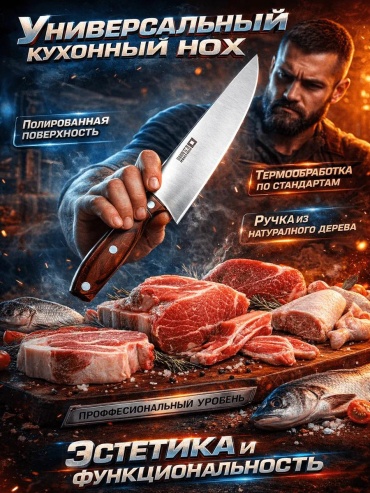 Набор ножей DFWAY-DFE0514*1-260328-6 920089021, лезвие: сталь 1 шт