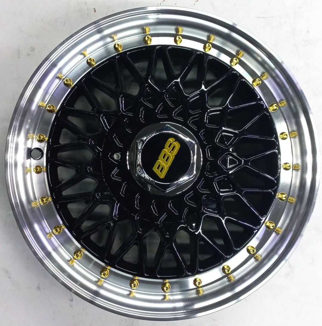 BBS BBS 144131 5.5x14/4x100/114.3 D73.1 ET30 4 диска черный, серебристый