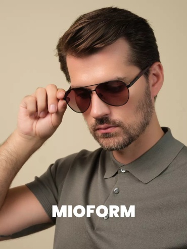 MIOFORM солнцезащитные очки круглые зеркальные