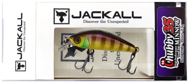 Воблер Jackall Jackall Chubby Minnow 35SP 35mm, 2.3g, Color Noike Gill 1 шт