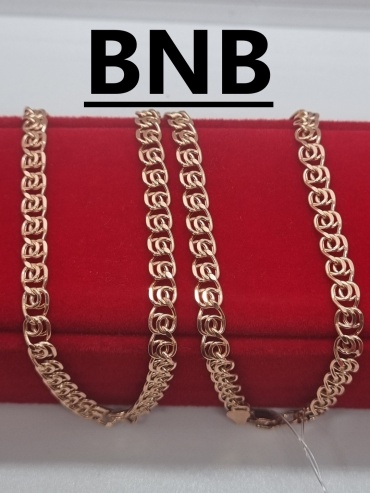 BNB BNB_НЦ01205 длина 60 см, вес 16.05 г золото, плетение лав