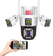 Smart Tech камера видеонаблюдения 3в1 WiFi D40, 3MP, расширение 2048x1536