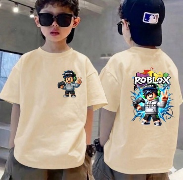Футболка Roblox Murat Baby рисунок бежевый