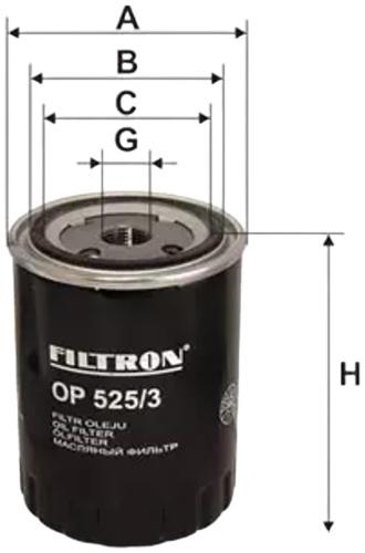 FILTRON масляный фильтр OP5253