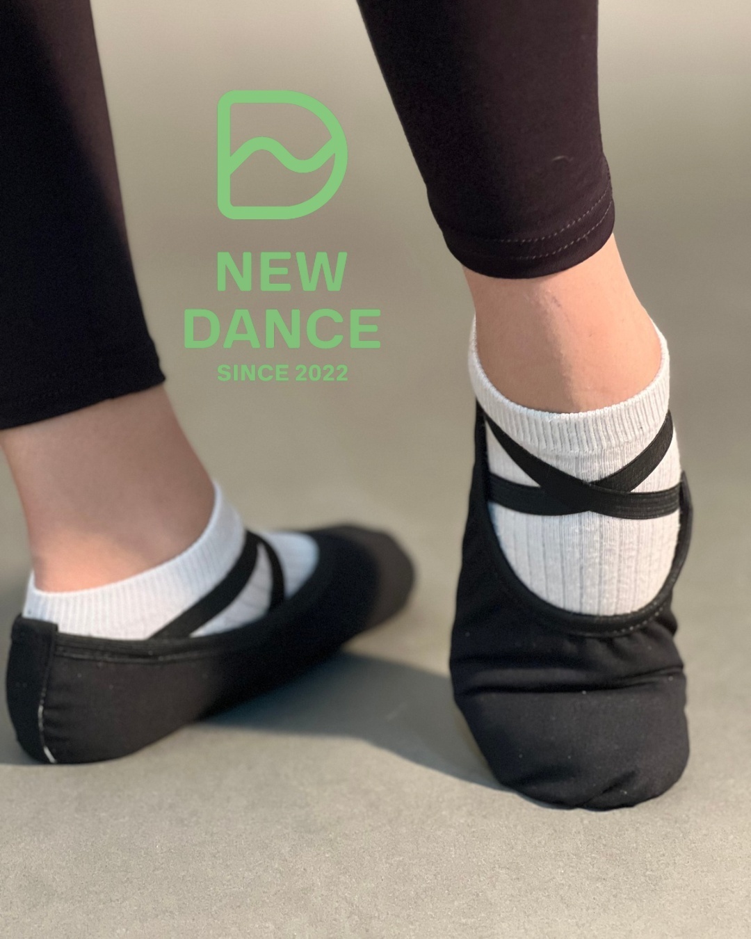 Балетки New dance черный