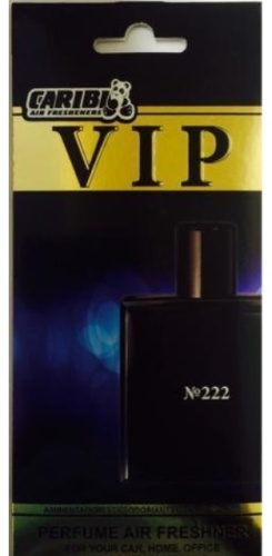 CARIBI ароматизатор картонный 222 CARIBI Blue de Chanel