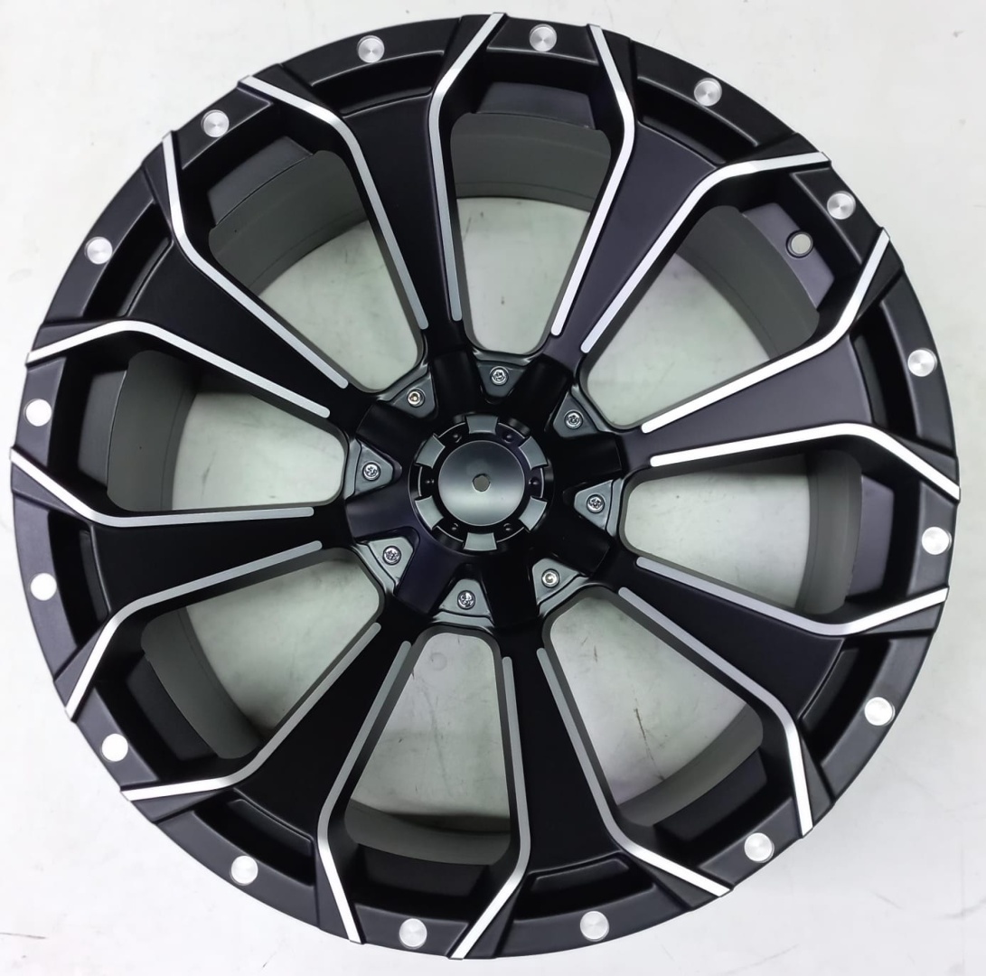 Future Future 146 9x20/6x139.7 D110.1 ET0 4 диска черный, серебристый