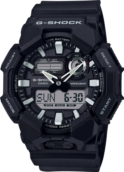 Кварцевые CASIO GA-010-1AER полимер