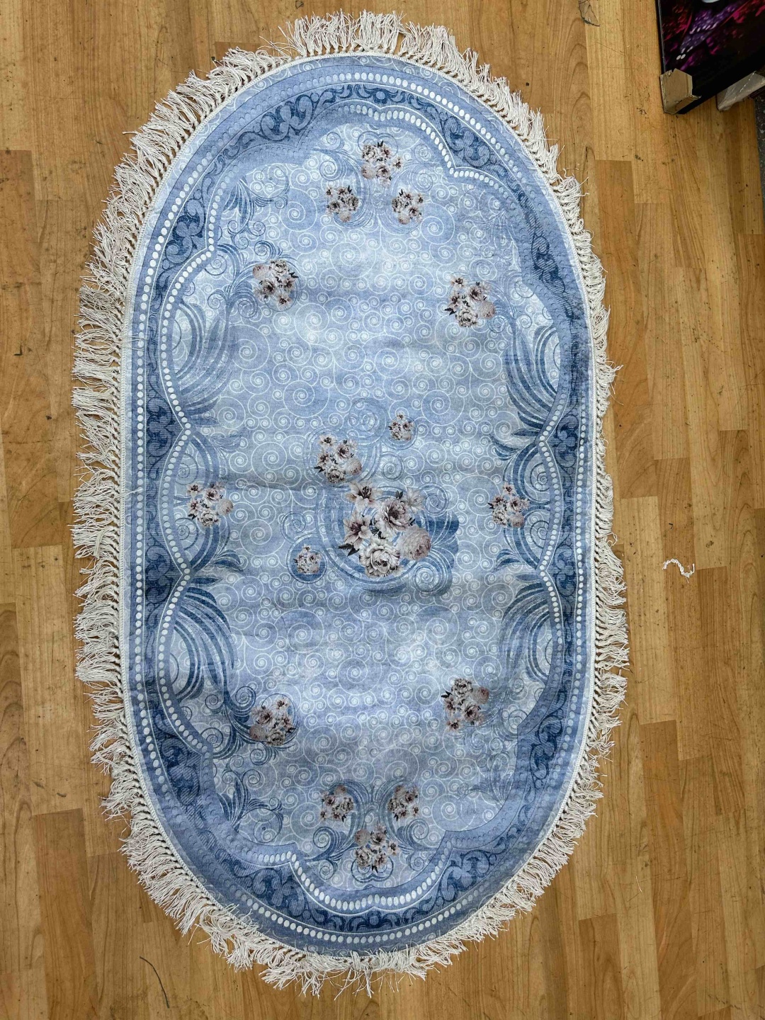 Карина коврик 666778 150x80 см, велюр
