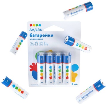 Батарейка AA 8 шт