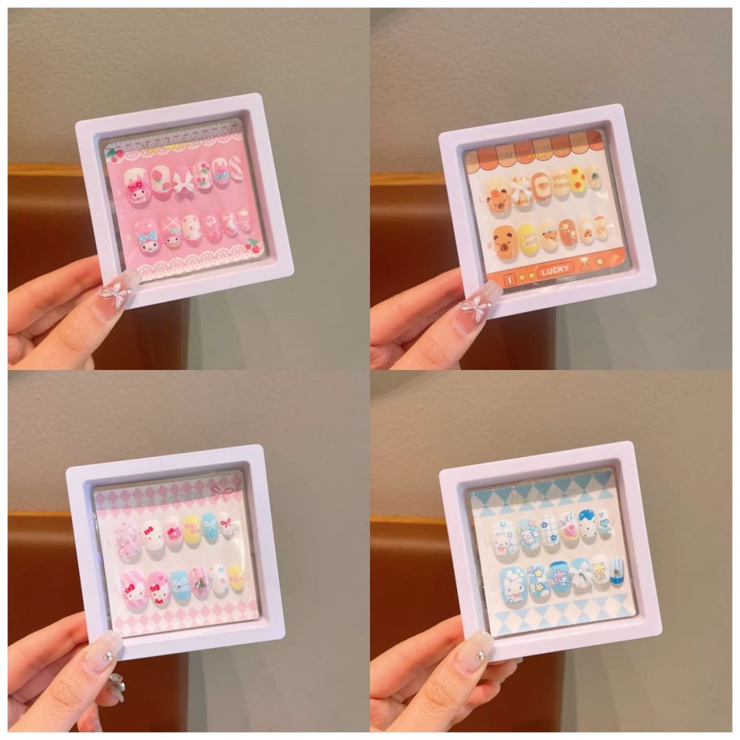 Kapibara HelloKitty Sanrio Melody накладные ногти 4+