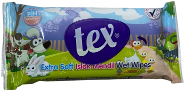 Влажные салфетки Tex 085704738 15 шт