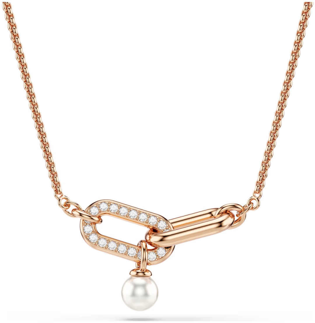 Swarovski длина 48 см бижутерный сплав, кристаллы Swarovski