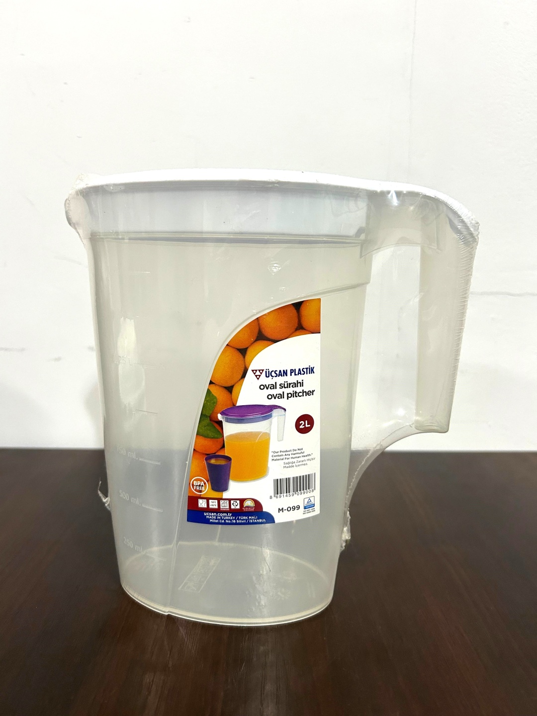 Кувшин Ucsan plastik 2 л, пластик