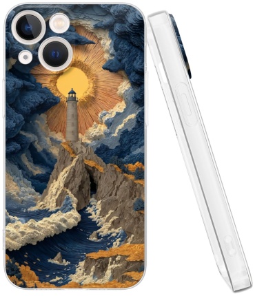 Чехол Mcover для Apple iPhone 13 Mini рисунок