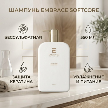 Embrace Softcore Shampoo шампунь 550 мл
