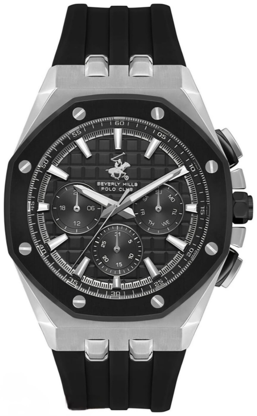 Кварцевые Beverly Hills Polo Club BP3624X.351 нержавеющая сталь