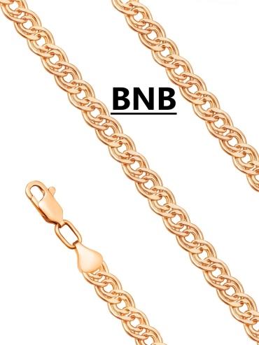 BNB BNB_НЦ01710 длина 60 см, вес 10.2 г золото, плетение нонна