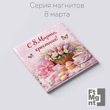 FtMgnt магнит-сувенир 8 марта 06 1 шт