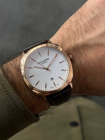 Кварцевые Lee Cooper LC08203 латунь, нержавеющая сталь